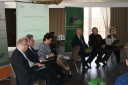 Zdjęcie uczestników panelu dyskusyjnego podczas trwania Konferencji z okazji Europejskich Dni Przedsiębiorcy